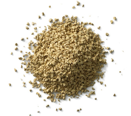 Frutos de caucho húmedos resistentes a la intemperie, pellets de caucho prácticos para el área de juego