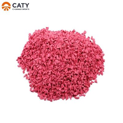 Antiderrapante EPDM Gránulos de caucho de color práctico y absorbente de impactos