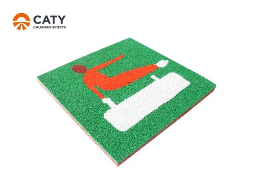 Piso práctico de EPDM para el patio de juegos, 1,2 g/cm3 Alfareros de goma para el exterior para el área de juego