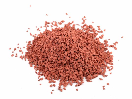 Granulados de goma EPDM de colores para absorción de choques y migas de goma para pista de atletismo
