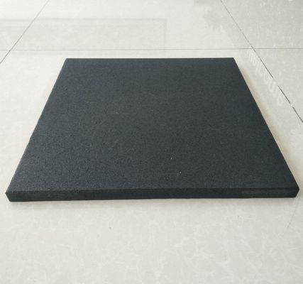SBR de caucho cuadrado de gimnasio alfombras para el garaje de absorción de sonido reciclable