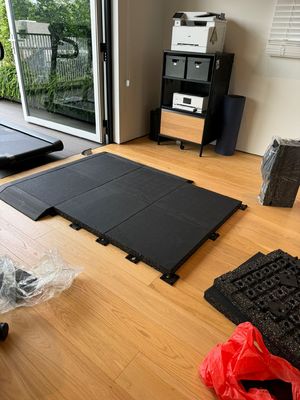 Fábrica de fabricación de alfombras de caucho no tóxico Alfombras de gimnasio de trabajo pesado absorbentes de sonido Pisos de fitness