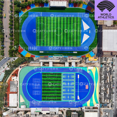 WA aprobó una pista de caucho sintético para competiciones internacionales de pista y campo de caucho