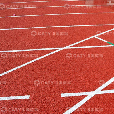 Pista de caucho sintético para todo tipo de climas Pista de carreras de carreras con pista de carreras de caucho
