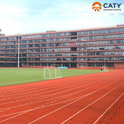 Pista de atletismo resistente a las llamas con superficie de EPDM como material de pista de atletismo sintético Granulos de caucho EPDM