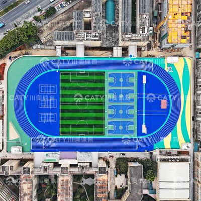 Mejor pista prefabricada para escuelas Prefabricada rentable para correr Granulados de EPDM