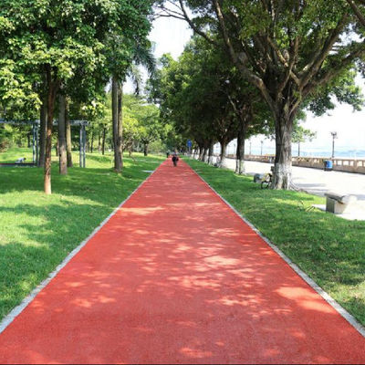 Pista de carreras prefabricada certificada por la IAAF Pista de carreras de caucho Partículas EPDM