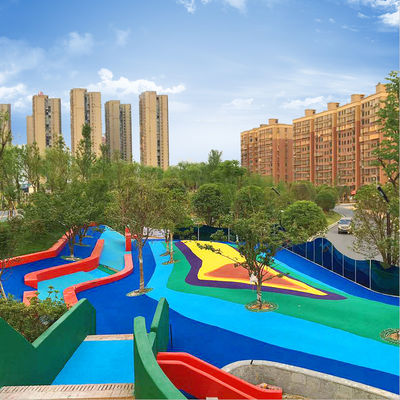Certificado SGS de seguridad para patios de recreo no tóxicos suelos de EPDM para deportes suelos de granulados de EPDM coloreados