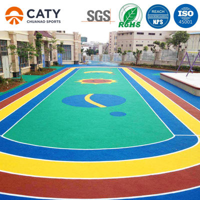 Soft & Fun EPDM Granula superficie gomada para el área de juegos de los niños y pista de carreras