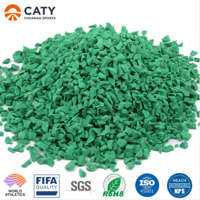 Relleno de granulado de goma EPDM multicolor para campo de fútbol campo de fútbol campo de juego pista de atletismo