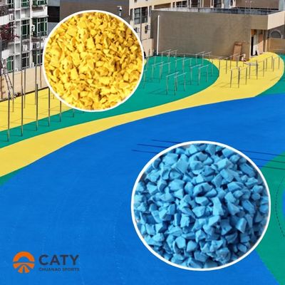 Custom Color Eco EPDM Granule - Non-Toxic Material for Playground Safety Flooring