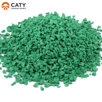 Gránulos de relleno de caucho con certificación ECO | Relleno elástico para césped artificial seguro y sostenible