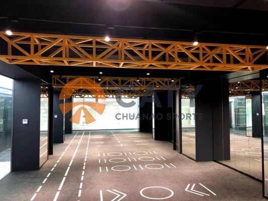 Alfombras de goma multiuso para deportes, gimnasia y áreas públicas. Solución estable para aplicaciones europeas.