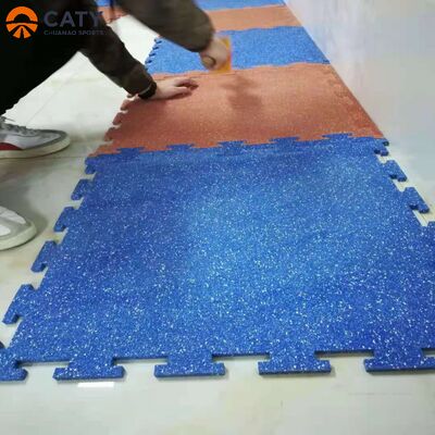 Alfombras de suelo de caucho para gimnasios comerciales y zonas de fitness