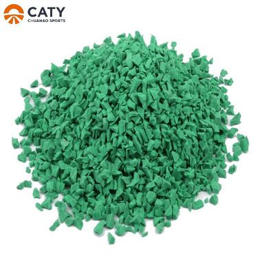 Granulos de caucho Eco EPDM duraderos y duraderos para césped artificial, solución sostenible para campos deportivos