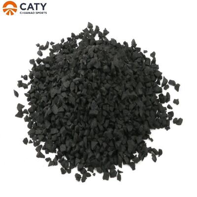 Suministro económico y estable de gránulos de caucho SBR para la base de la pista de carreras y el relleno de césped artificial