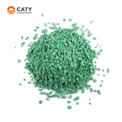 Granulos de EPDM ecológicos resistentes a los choques y a los rayos UV para relleno de hierba artificial