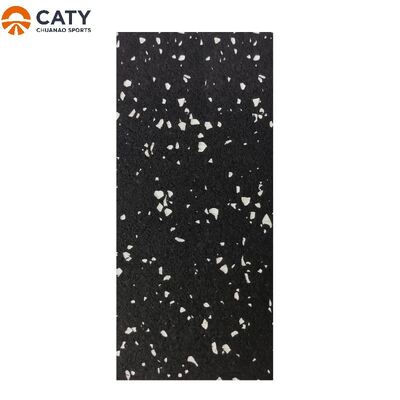 Rollo de suelo de goma interior antideslizante y amortiguador de 10 m de largo para gimnasios e instalaciones deportivas
