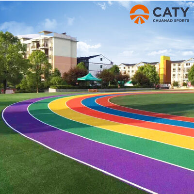 Materiales para pistas de atletismo y parques infantiles con caucho EPDM, anti-UV