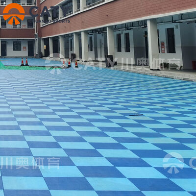 Suelo de seguridad EPDM no tóxico, absorbente de impactos y duradero para parques infantiles y parques