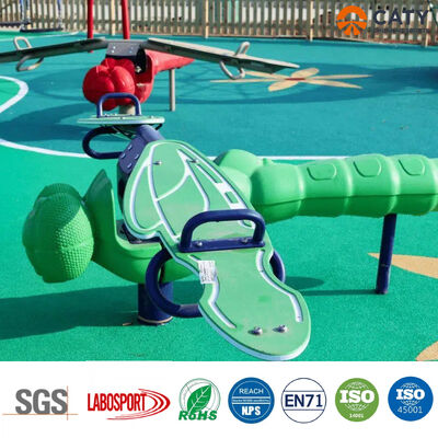 Piso de campo de juego para jardín de EPDM