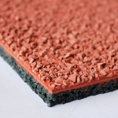 Instalación de pista de atletismo de caucho EPDM SBR certificada por WA