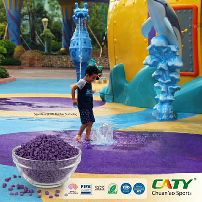 1-3MM 20% Wet Pour EPDM suelo de caucho seguridad sin costuras niños Parque de juegos suelo de caucho para parques acuáticos áreas de juego para niños