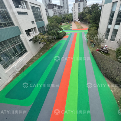 1-3 mm de suelo de goma EPDM resistente a los rayos UV para niños Área de juegos Hotel Jardín de infancia