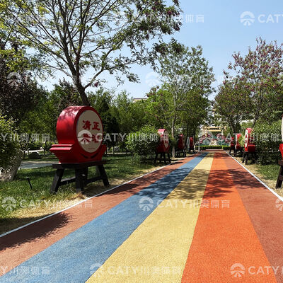 Granulos de goma EPDM antienvejecimiento para parque de recreación al aire libre acera Parque de juegos niños área de juego